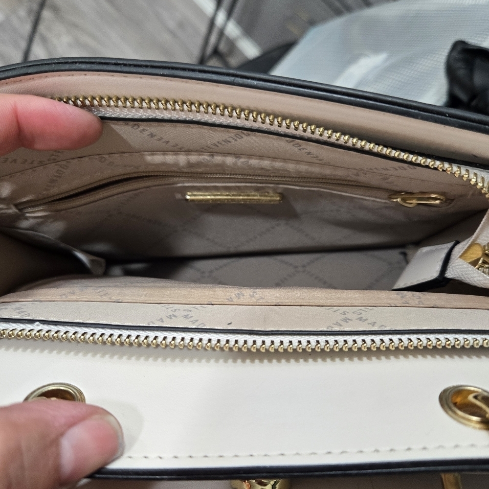 Steve Madden Bevelyn Small Satchel bag Eggshell White Color - Picture 6 of 9